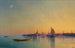 Venedig ved solnedgang - Ivan Konstantinovich Aivazovsky — visning af kunstværket