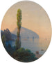 Vue de l'Ayu Dag - Ivan Konstantinovich Aivazovsky — visning af kunstværket