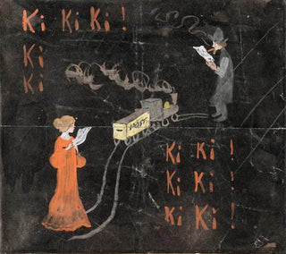 Ki Ki Ki - Ivar Arosenius — visning af kunstværket
