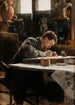 En kunstner, der tegner Victor Andrn - Ivar Nyberg — visning af kunstværket
