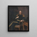Patrick Baron Seton 1849–1911 - Ivar Nyberg — indrammet kunstværk på væggen