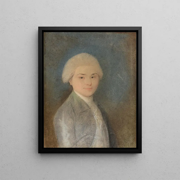 John Quincy Adams - Izaak Schmidt — indrammet kunstværk på væggen