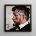 JF Willumsen - Peder Severin Krøyer — indrammet kunstværk på væggen