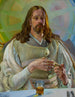 Le Christ à Emmaüs - Jacek Malczewski — visning af kunstværket