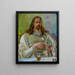 Le Christ à Emmaüs - Jacek Malczewski — indrammet kunstværk på væggen