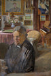 Helena, kunsttryk af kunstnerens søster, indendørs - Jacek Malczewski — visning af kunstværket