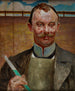 Portrait af Alfred Stepek - Jacek Malczewski — visning af kunstværket