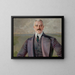 Portrait af J. Armowicz - Jacek Malczewski — indrammet kunstværk på væggen