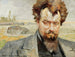 Portrait af Jan Kasprowicz - Jacek Malczewski — visning af kunstværket