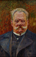 Portrait af Leon Schenrich - Jacek Malczewski — visning af kunstværket