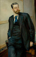 Portrait af Michał Wywirski - Jacek Malczewski — visning af kunstværket