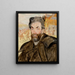 Portrait af Stanisław Witkiewicz - Jacek Malczewski — indrammet kunstværk på væggen