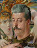 Portrait af Tadeusz Botnicki med medusa - Jacek Malczewski — visning af kunstværket