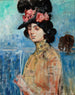 Portrait af Zofia Atteslander - Jacek Malczewski — visning af kunstværket