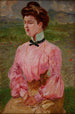 Portræt af en ung dame - Jacek Malczewski — visning af kunstværket