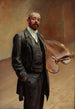 Selvportræt med palet - Jacek Malczewski — visning af kunstværket