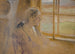 Esquisse d'une femme à la fenêtre - Jacek Malczewski — visning af kunstværket
