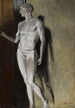 Studie af en klassisk skulptur - Jacek Malczewski — visning af kunstværket