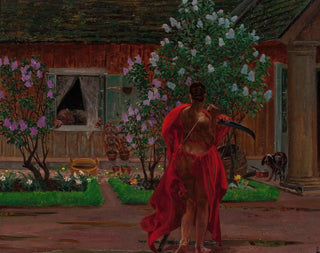 Thanatos - Jacek Malczewski — visning af kunstværket