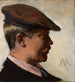 Jacob Smme - Michael Ancher — visning af kunstværket