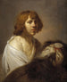 David-maleri med Goliaths hoved - Jacob Adriaensz. Backer — visning af kunstværket