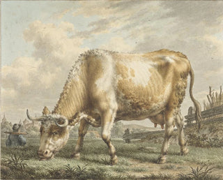 Vache paissant - Jacob Cats — visning af kunstværket