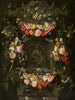 La Sainte Famille entourée af en blomsterkrans - Jacob Denys — visning af kunstværket