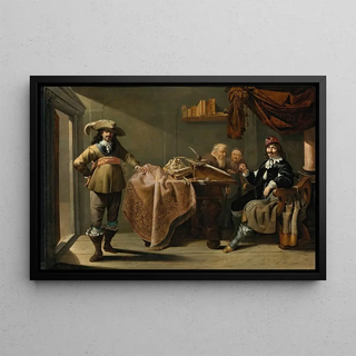 Jacob Duck - Almsgiving In a Notarys Office.webp