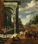Le retour après la chasse - Jacob Ferdinand Saeys — visning af kunstværket