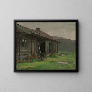 Jacob Glersen - A Farmhouse in Summer Rain.webp