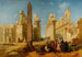 Karnak-paladsets ruiner i Theben - Jacob Jacobs — visning af kunstværket