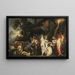 Allegori af frugtbarhed - Jacob Jordaens — indrammet kunstværk på væggen