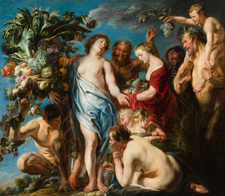 En allegori om frugtbarhed - Jacob Jordaens — visning af kunstværket