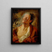 Ansættelse - Jacob Jordaens — indrammet kunstværk på væggen