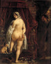 Le roi Candaule de Lydie montrant sa femme à Gygès - Jacob Jordaens — visning af kunstværket