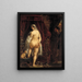 Le roi Candaule de Lydie montrant sa femme à Gygès - Jacob Jordaens — indrammet kunstværk på væggen