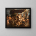 Le repos de Diane - Jacob Jordaens — indrammet kunstværk på væggen