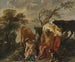 Mercure og Argus - Jacob Jordaens — visning af kunstværket