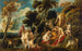 Les nymphes coupant la barbe de Pan - Jacob Jordaens — visning af kunstværket