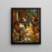 L'Adoration des Mages - Jacob Jordaens — indrammet kunstværk på væggen