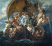 La Sainte Famille med forskellige personer og dyr i en båd - Jacob Jordaens — visning af kunstværket