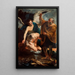 Le Sacrifice d'Isaac - Jacob Jordaens — indrammet kunstværk på væggen