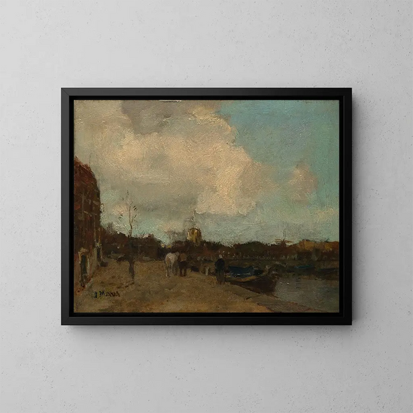 Jacob Maris - Canal Side.webp