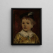 Portrait af Willem, sandsynligvis Willem Matthijs Maris Jbzn, søn af Jacob Maris - Jacob Maris — indrammet kunstværk på væggen