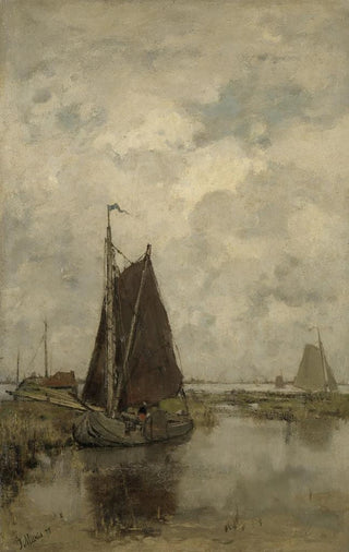 Jacob Maris - Ships in Dull Weather.webp