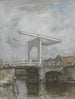 Le pont-levis - Jacob Maris — visning af kunstværket
