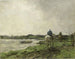 Chemin de halage - Jacob Maris — visning af kunstværket