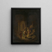 Le Christ bénissant les petits enfants - Jacob Willemsz. de Wet — indrammet kunstværk på væggen