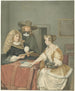 det musikalske selskab efter Gérard ter Borch II - Jacob Willemz. de Vos — visning af kunstværket