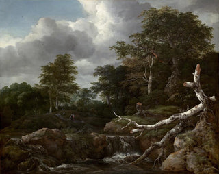 Skovscene - Jacob van Ruisdael — visning af kunstværket